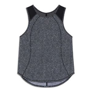 Lululemon Sculpt Tank Freckle Flower Black White / Black Size 4